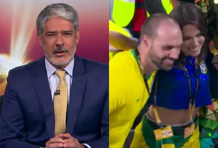 Jornal Nacional entrega ida de filho de Bolsonaro ao Catar e provoca ironias
