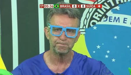 Band coloca Os Donos da Bola para brigar com Brasil na Copa e passa vexame