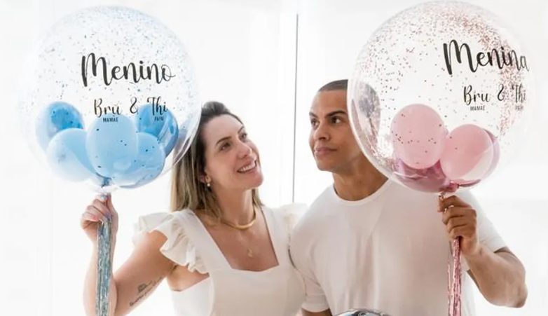Thiago Oliveira e esposa revelam gênero do bebê que estão esperando