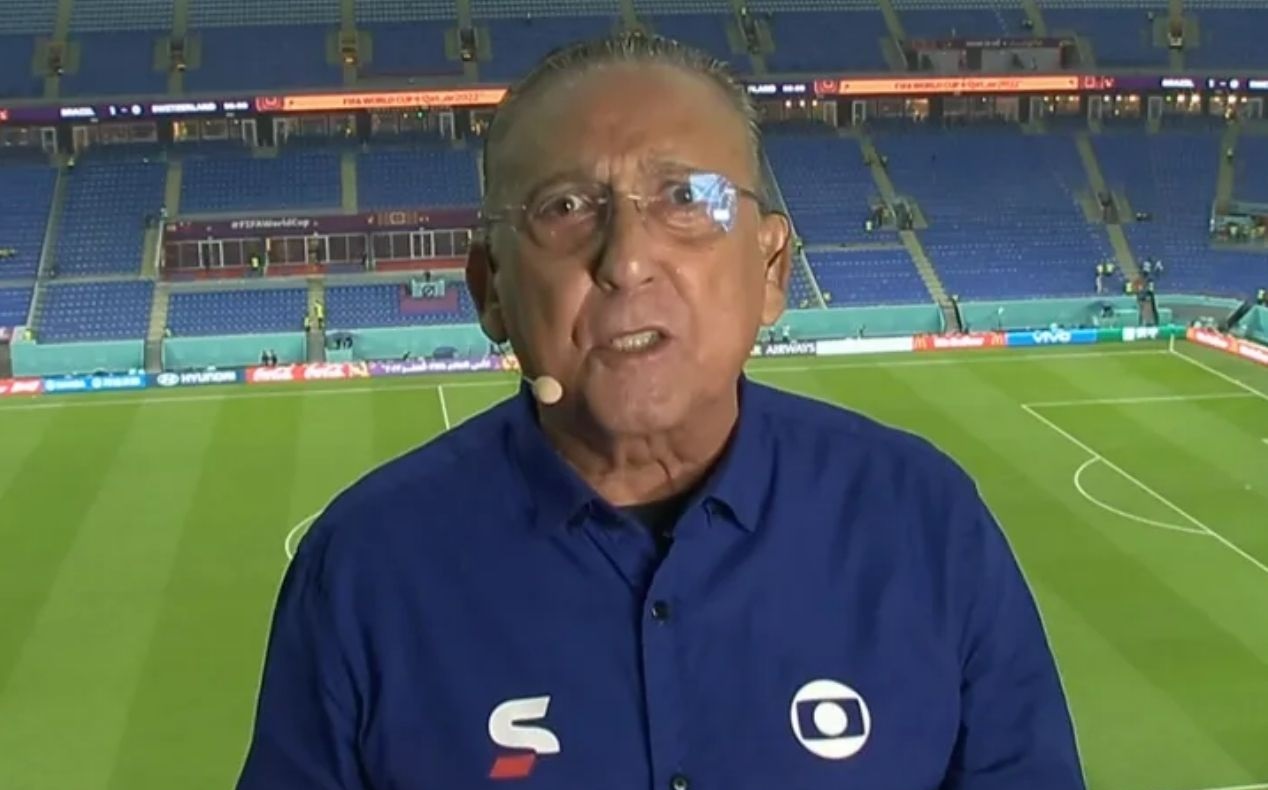 Galvão Bueno surpreende na Globo e revela sua torcida na Copa após derrota do Brasil