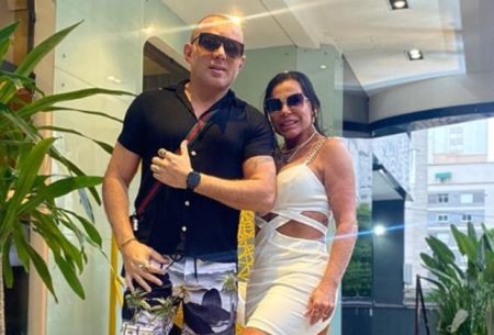 Gretchen se irrita e defende marido após críticas por visual