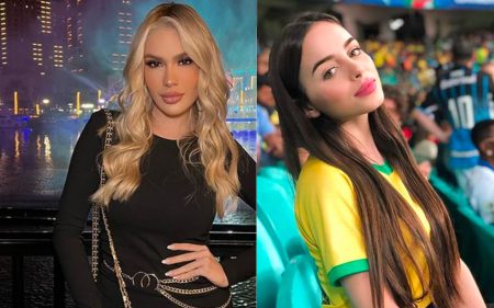 Karoline Lima expõe atitudes de Militão após notar interação do jogador com ex-namorada