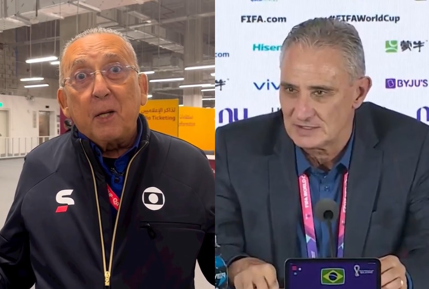 Longe das câmeras da Globo, Galvão Bueno faz desabafo sobre Brasil fora da Copa