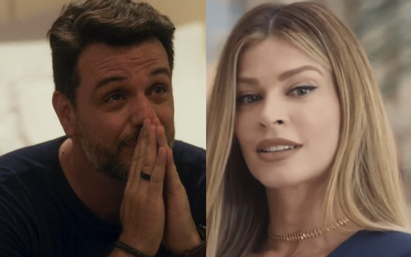 Moretti (Rodrigo Lombardi) e Débora (Grazi Massafera) em Travessia