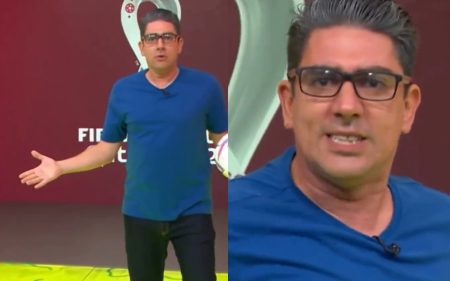 Na Central da Copa, Marcelo Adnet faz paródia da fúria do Craque Neto na Band