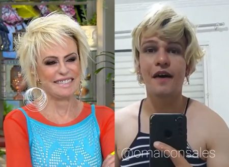 Ana Maria Braga fica em choque ao ver vídeo de imitador e não segura opinião