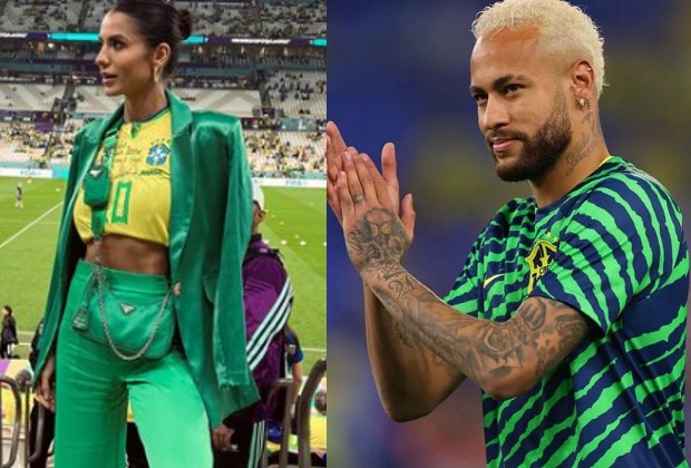 Apontada como affair de Neymar, influenciadora chora e faz post motivacional após eliminação do Brasil