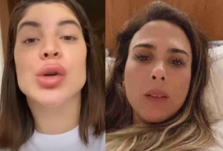 Gkay revela o que vai fazer com quem divulgou que ela jogou sapato em Tatá Werneck