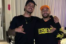 Gabriel Medina e Neymar Jr