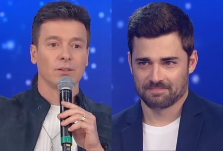 Rodrigo Faro faz ator chorar com atitude e expõe o que ele fez fora do ar na Record
