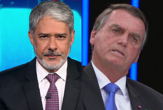 William Bonner expõe a sua revolta com mentiras absurdas de Bolsonaro no Jornal Nacional