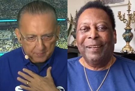 Galvão Bueno se manifesta pela 1ª vez sobre a morte de Pelé: “Meu amigo se foi”