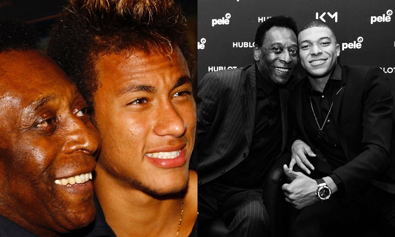 Neymar, Messi, Mbappé e Cristiano Ronaldo exaltam Pelé: “Eterno”