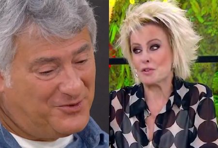 Ana Maria Braga faz Cléber Machado chorar com atitude ao vivo na Globo