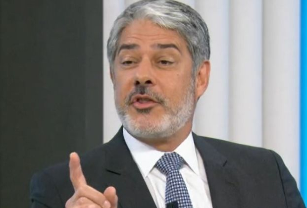 William Bonner recorre a Galvão Bueno para ironizar situação e alfineta Bolsonaro na Globo