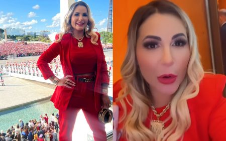 Deolane Bezerra aparece na posse de Lula e internautas alfinetam atitudes