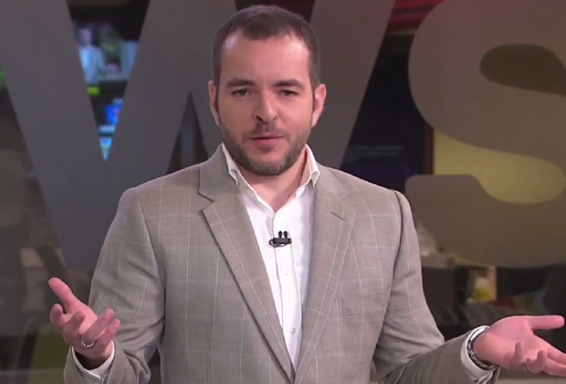 Âncora da GloboNews é flagrado em momento inusitado em telejornal na virada de ano