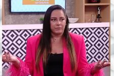 Renata Fan passa perrengue ao vivo no Jogo Aberto; assista