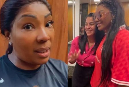 Mãe de Ludmilla se revolta e diz o que achou após cantora ser abordada por fã em banheiro