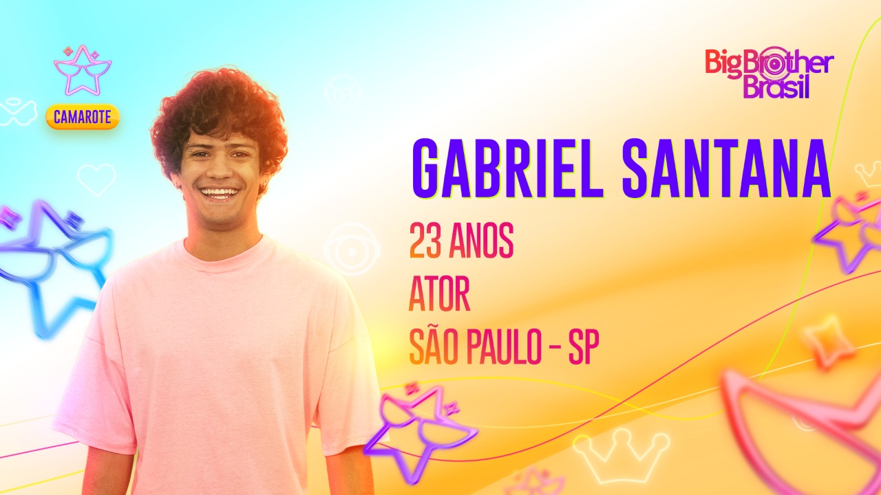 BBB 2023: Ex-Chiquititas, Gabriel Santana é bissexual assumido e promete beijar muito