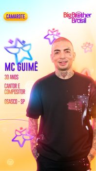 BBB 2023: MC Guimê revela não ser de briga e explica por que aceitou convite