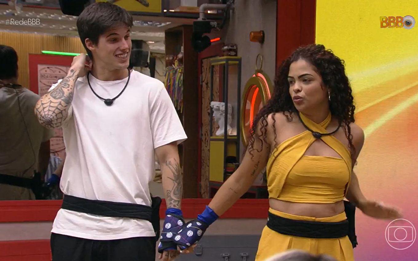 Gabriel e Paula no BBB 2023