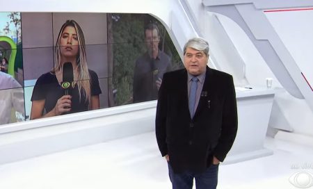 Irritado, Datena corta repórteres ao vivo na Band por motivo inesperado