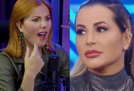 Deborah Albuquerque detona mau hálito de Deolane Bezerra