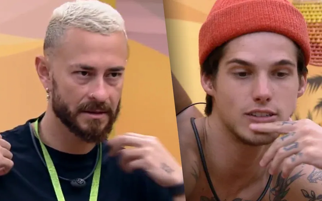 Fred e Gabriel no BBB 2023Fred e Gabriel no BBB 2023