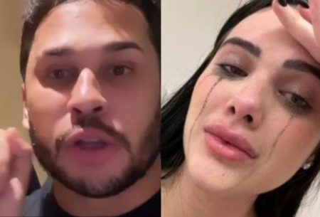 Lucas Guimarães bate boca com Emily Garcia em público