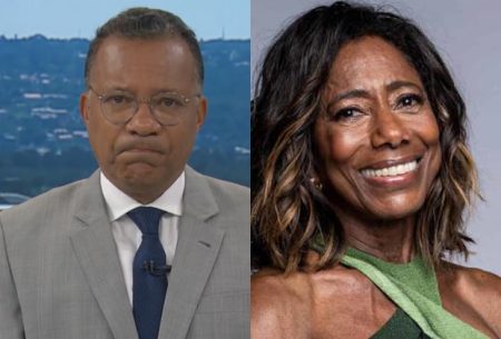 Heraldo Pereira chora em relato emocionante sobre Glória Maria e emociona âncora ao vivo