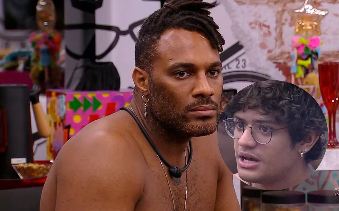 Fred Nicácio e Gabriel Santana no BBB 2023