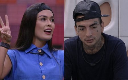 BBB 2023: Guimê e Larissa reafirmam desconfiança de brother rival