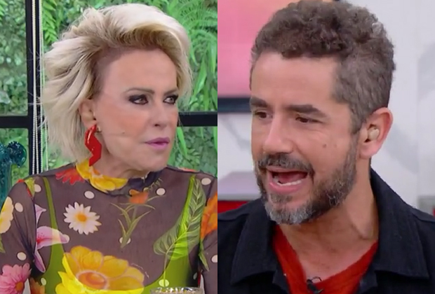 Ana Maria Braga dá resposta atravessada em Felipe Andreoli ao vivo na Globo