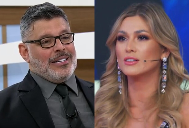 Alexandre Frota confronta Lívia Andrade e a chama de hipócrita após situação na Globo