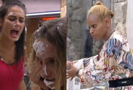 BBB 2023: Festa termina com guerra de espuma, treta Aline x Marvvila e barraco de Larissa