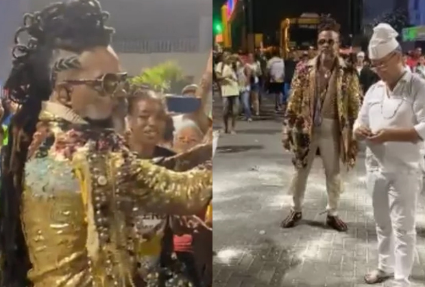 Carlinhos Brown faz saudação a Exu no Carnaval e é alvo de intolerância religiosa