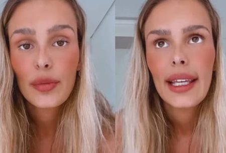 Yasmin Brunet se irrita por não ter destaque em desfile no Carnaval