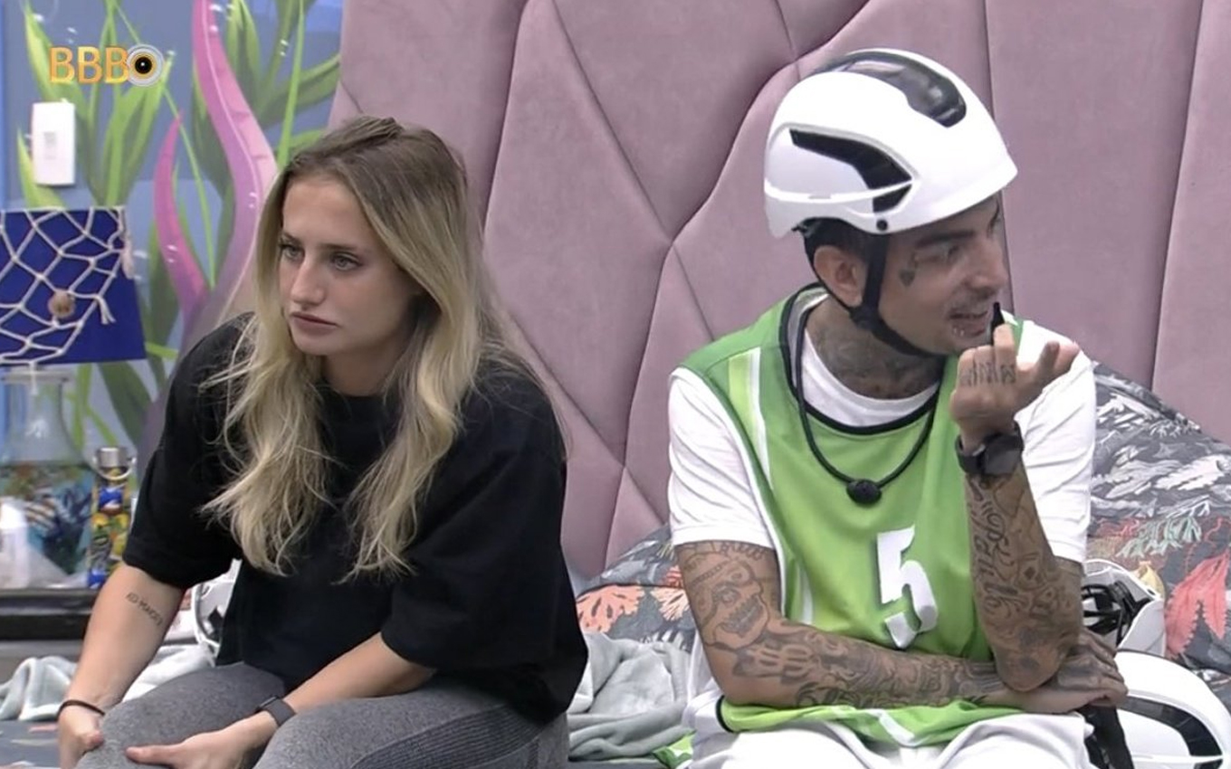 Bruna Griphao e MC Guimê no BBB 2023