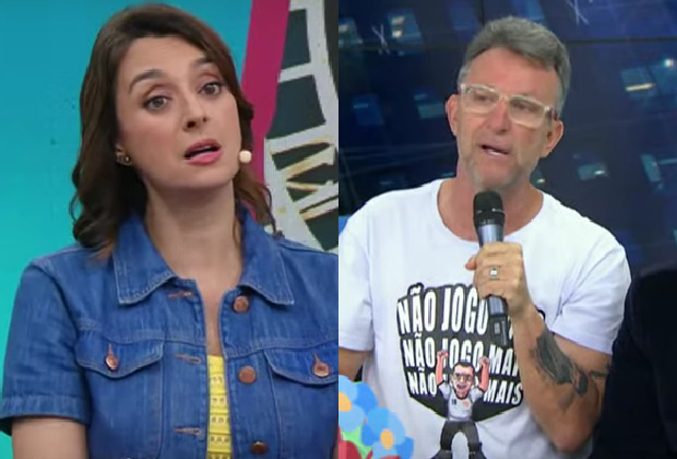 Catia Fonseca deixa Craque Neto em alerta após tirar carta de tarô ao vivo
