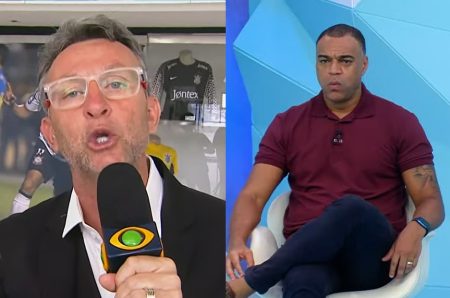 Denílson expõe atrito com Craque Neto e toma atitude ao vivo na Band