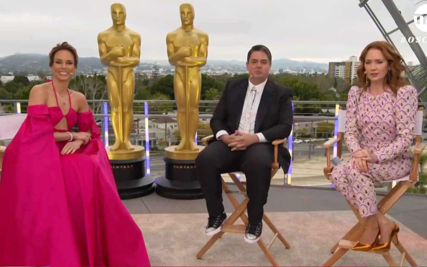 Ana Furtado, Michel Arouca e Camila Morgado