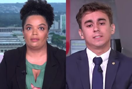 Apresentadora dá cortada sem pena em Nikolas Ferreira ao vivo na CNN Brasil