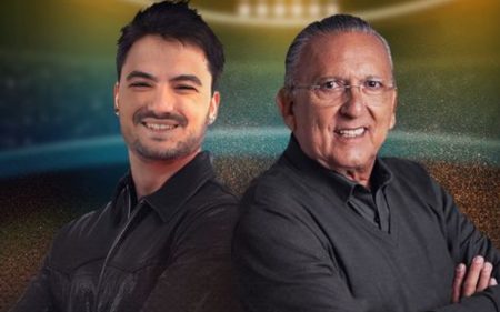 Felipe Neto festeja parceria com Galvão Bueno e anuncia participação em jogo do Brasil
