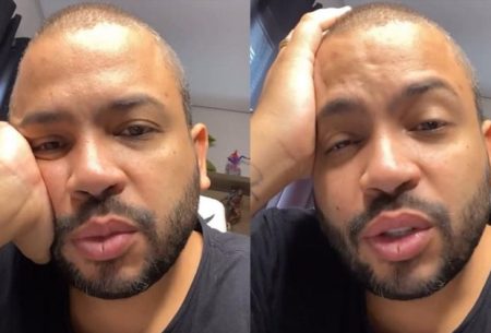 Projota toma atitude em público após fim do casamento com Tamy Contro