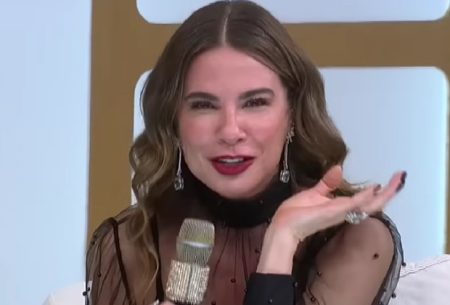 Luciana Gimenez questiona intimidade de trisal ao vivo na RedeTV e ouve: “Meter a vara”