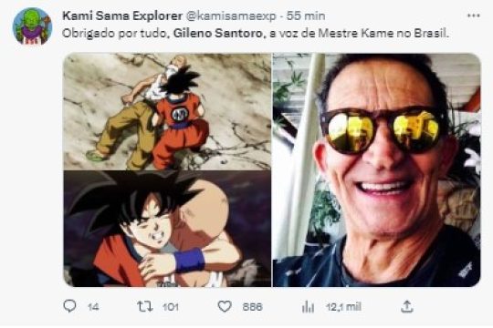 Dragon Ball: Morre dublador de mestre Kame - 16/04/2023 - Ilustrada - Folha