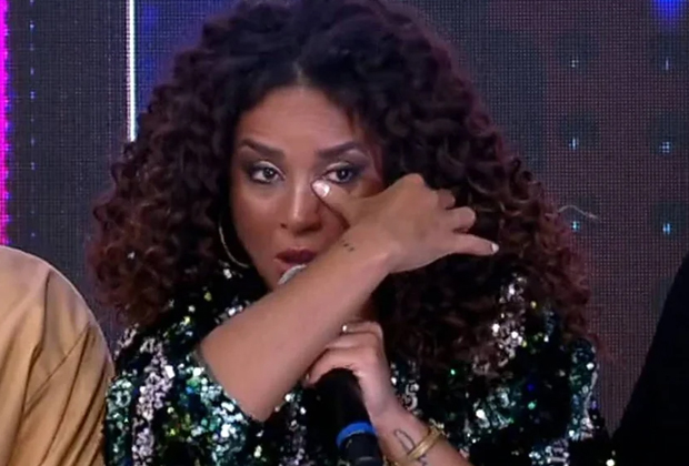 Ao vivo na Globo, Domitila chora e fala de racismo no BBB 2023