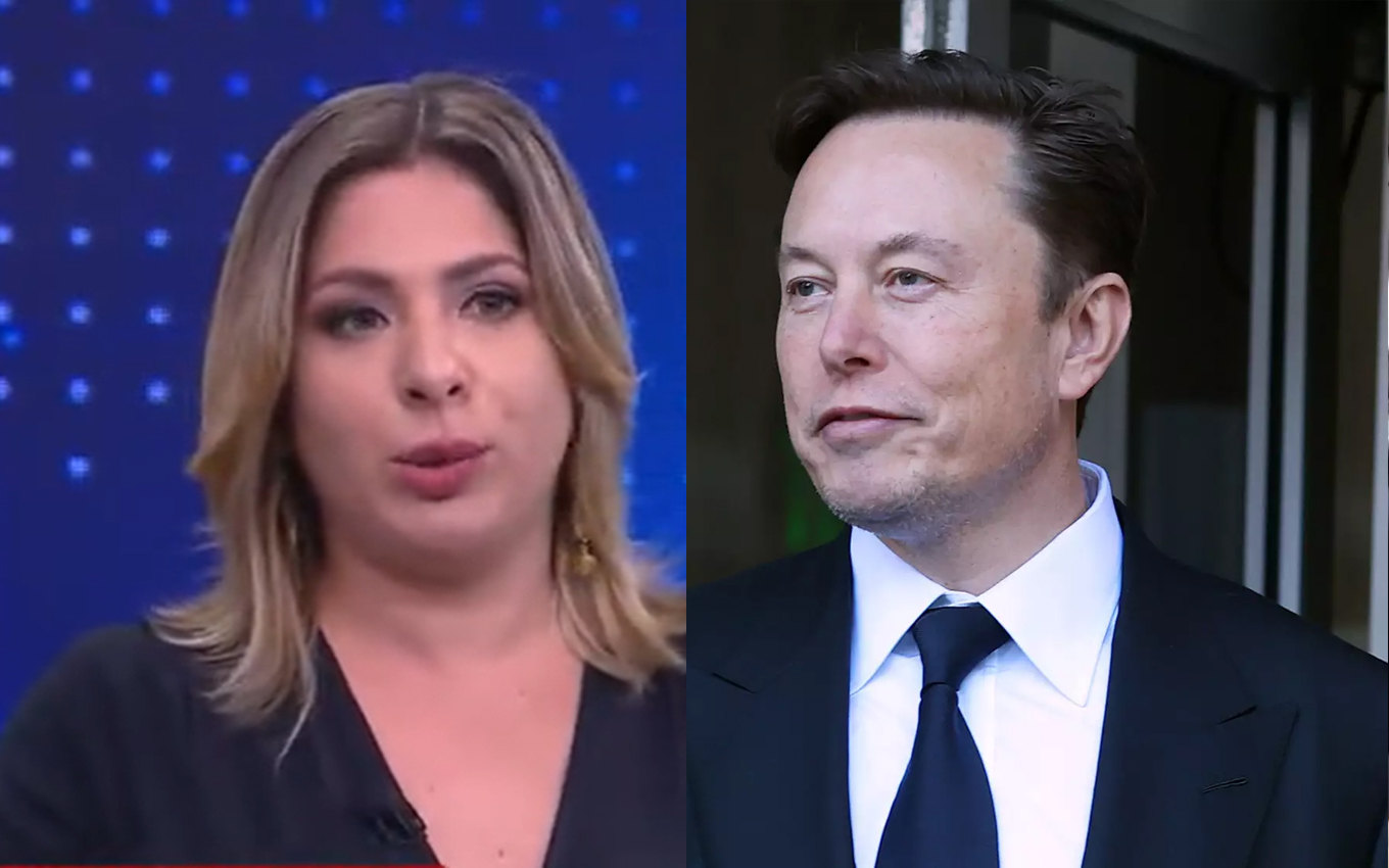 Daniela Lima e Elon Musk