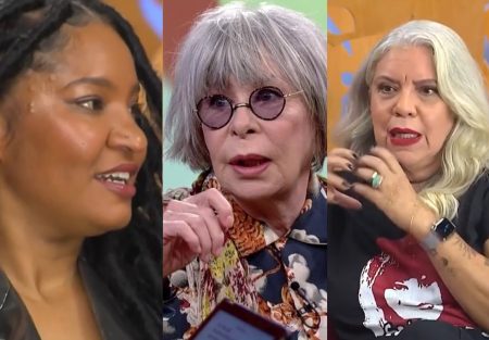 Larissa Luz faz homenagem a Rita Lee no Saia Justa e emociona Astrid Fontenelle
